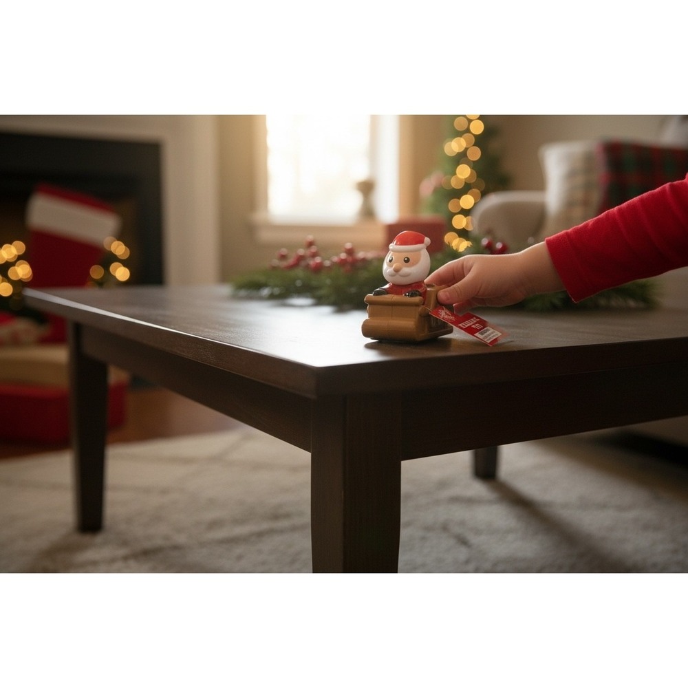 Holiday Style Pullback Toy Santa Sleigh Christmas Fun Kids